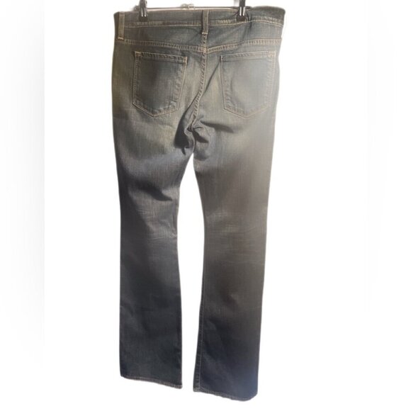 NWT Tommy Hilfiger mid rise distressed 5 pocket stretch bootcut denim jeans 31 - Picture 3 of 5